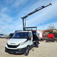 IVECO DAILY 35C16 E6 GRU 12 m + RIBALTABILE