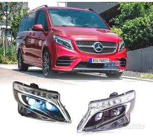 FARI MERCEDES CLASSE V W447 VITO 14-20 FULL LED