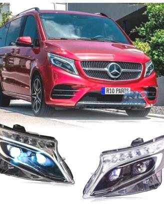 FARI MERCEDES CLASSE V W447 VITO 14-20 FULL LED