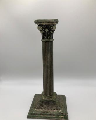 Portacandele Vintage a Colonna Corinzia