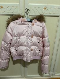 Piumino Moncer rosa
