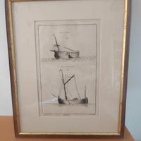 STAMPA CON CORNICE "MARINE"  di Bellin