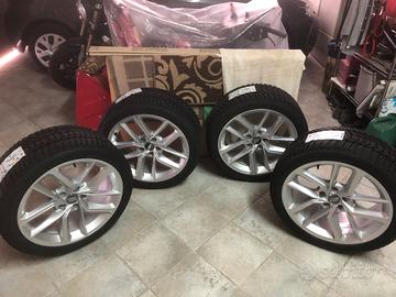 Cerchi in lega originali 18' + gomme Audi A5 Sline