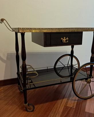 carrello portabottiglie vintage
