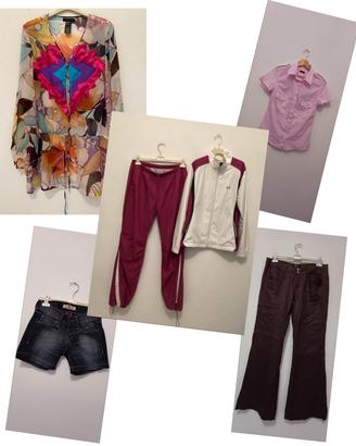 Lotto 10 capi vintage originali, impeccabili 