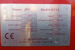 Mini escavatore JPC