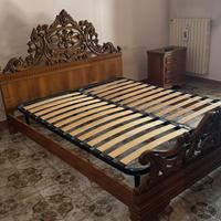 Letto matrimoniale con armadio