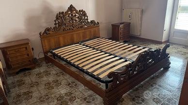 Letto matrimoniale con armadio