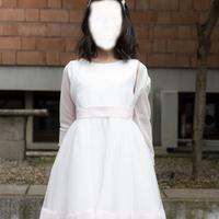 Abito Prima Comunione bimba usato 1 sola volta