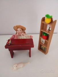 Studio casa bambole in miniatura nuovo