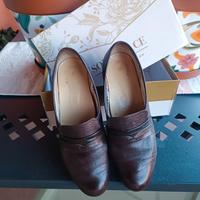 Scarpe décolleté donna marrone Soft space mis.37