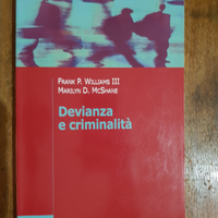 Devianza e criminalità, libro criminologia diritto