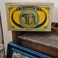 scatola latta pubblicitaria Luigi Rossa 