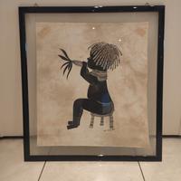 quadro BatiK africano 