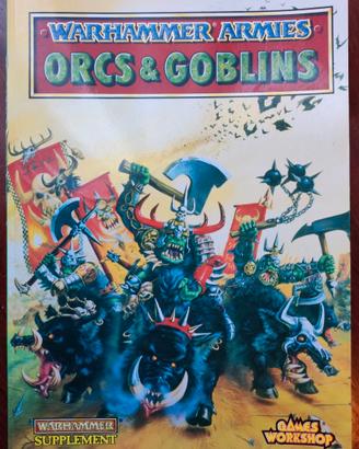 Libro orchi e goblin 4 ed Warhammer