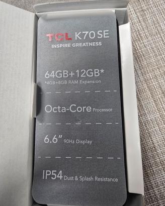smartphone tcl k70 se 