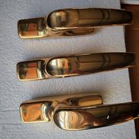 Lotto maniglie Cremonesi in ottone