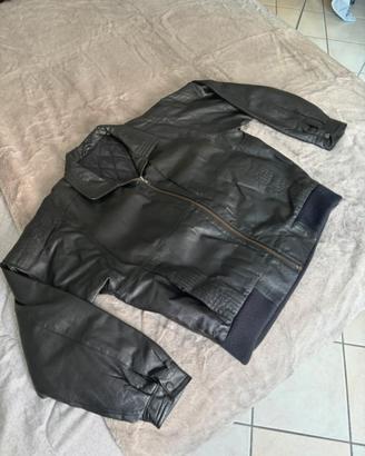 Bomber Vintage in Vera Pelle C&A – Ottim Qualità