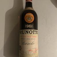 VINO Barolo Prunotto 1961