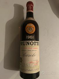 VINO Barolo Prunotto 1961