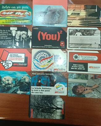 collezione schede telefoniche