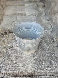 Mastello (Tinozza) in Zinco  50x45cm