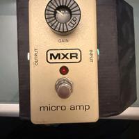 MXR micro amp Booster pedale chitarra