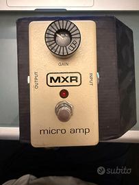 MXR micro amp Booster pedale chitarra