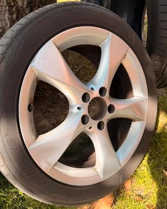 Cerchi 17" ORIGINALI MERCEDES + Treno Gomme