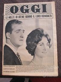 Rivista settimanale OGGI del 1962
