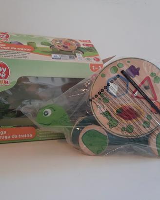 Gioco legno Tartaruga da traino