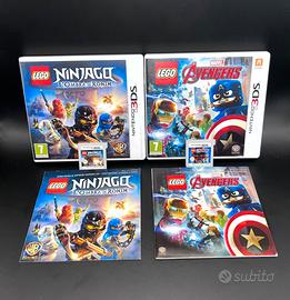 Lego Ninjago & Lego Marvel Avengers nintendo 3ds