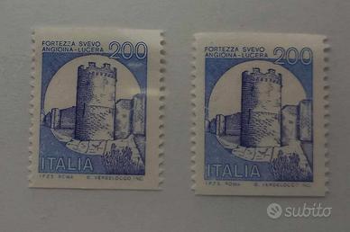 1981 - 200 Lire Castelli d'Italia nuovo