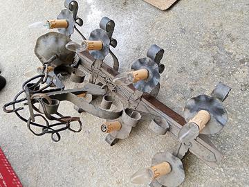 lampadari vintage da ristrutturare 