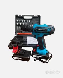 Trapano avvitatore 48v Doppia Batteria e Accessori