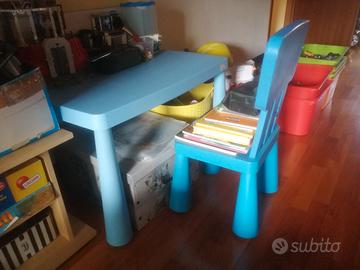 tavolino e sedia Ikea x  bimbi  