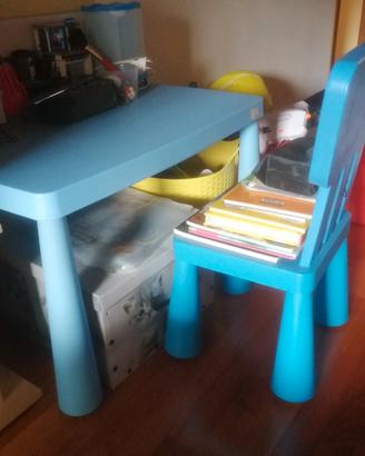 tavolino e sedia IKEA   bimbi  