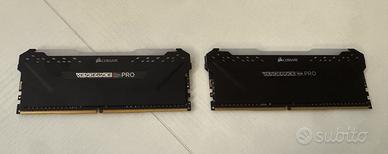 CORSAIR VENGEANCE RGB PRO RAM 16GB DDR4 3200MHZ