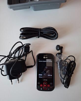 Telefono vintage LG TRIBE KS360 Blaze Red