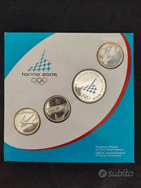 Medaglie Argento Silver Torino 2006 Olimpiadi Inve