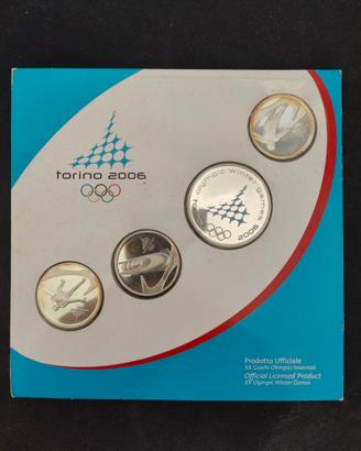 Medaglie Argento Silver Torino 2006 Olimpiadi Inve