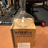 Bottiglia Decanter vetro soffiato per vino