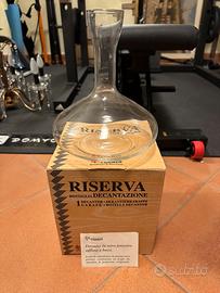 Bottiglia Decanter vetro soffiato per vino