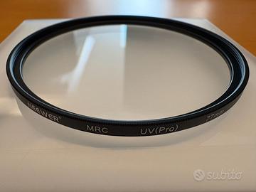 Neewer filtro UV 77 mm alta definizione.