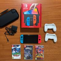 Nintendo Switch Oled e giochi