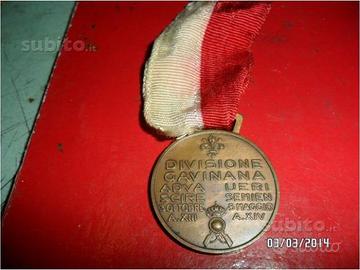 Militaria rara medaglia A.O.I
