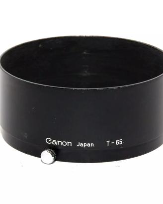 CANON PARALUCE T-65 Hood METALLO Obiettivo EX 95mm