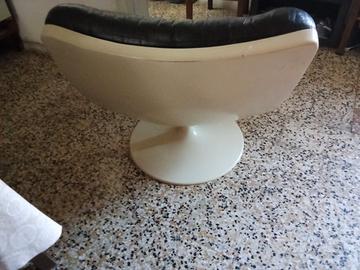 poltrona girevole play IVM vintage anni 60