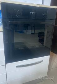 Forno, lavandino, fuochi e cappa