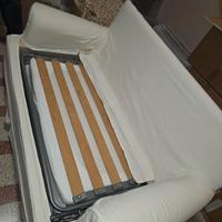 divano letto  completo di materasso originale,
